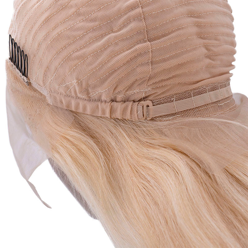 Blonde Straight 13x4 Transparent Lace Front Wig